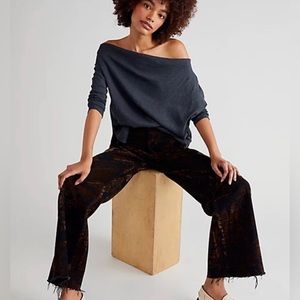 Free People -“Get Together”Long Sleeve Tee -XL